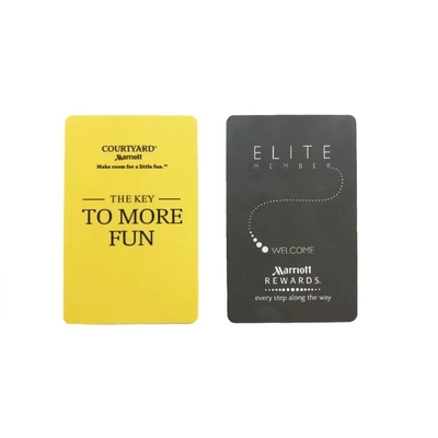 kaufen Standardgröße CR80 4 Farbdruck Hotel RFID Schlüsselkarten 85,5 mm X 54 mm online manufacture
