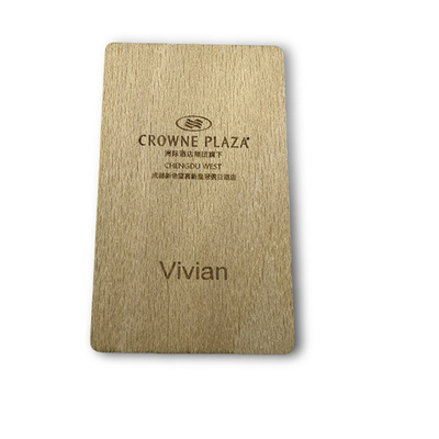 kaufen Kompostierbare Holz-NFC-Visitenkarten Wasserdicht online manufacture
