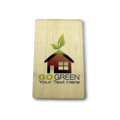 kaufen Eco-Friendly Bambus Holz RFID Hotel Schlüsselkarte 85.5mm X 54mm Größe online manufacture