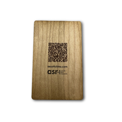 kaufen Custom Logo Holz NFC-Karte mit QR-Code für Geschäftsmitgliedschaft online manufacture