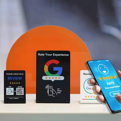 kaufen Offset-Druck NFC-Bewertungskarten für Google Facebook Instagram Soziales Medium online manufacture