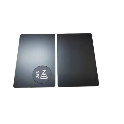 kaufen Gravierte NFC-Karte aus Edelstahl Leere NFC-Karte aus Metall mit Chippoliert online manufacture