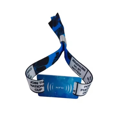 kaufen Anpassbares NFC-Armband aus Gewebe RFID-Armband für Veranstaltungen online manufacture