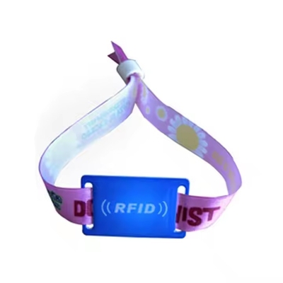 kaufen NFC-Festival-Armband aus Stoff mit 13,56 MHz RFID-Zugriffskontrolle online manufacture