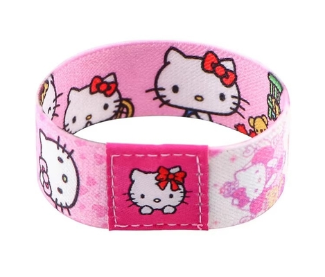kaufen Personalisiertes RFID-Elastisches Armband Custom RFID Stoff Armband Für Vergnügungspark online manufacture