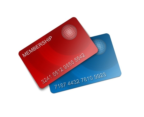 Ausgeprägte Nummer Custom Plastik VIP-Karten Druckbare RFID-Karten 0,76 mm Dicke