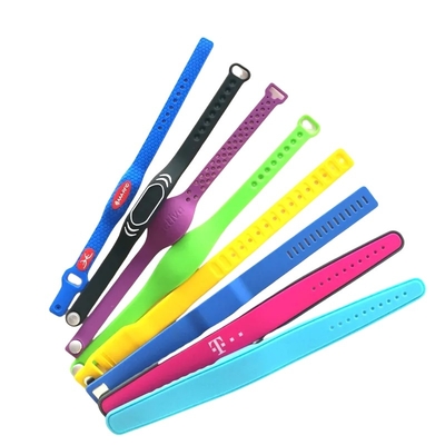 Silikon-RFID-Armband für Partys 13.56 MHz Mifare RFID-Armband
