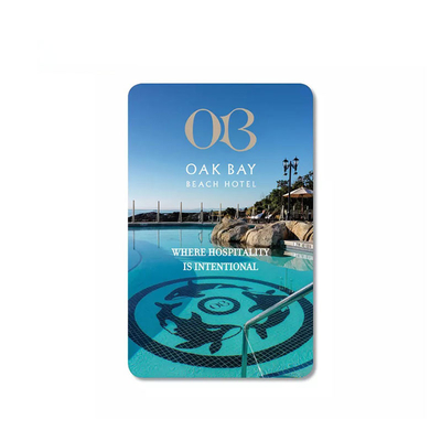 Wasserdichte RFID-Schlüsselkarten für Hotelzimmer Schlüsselkarte