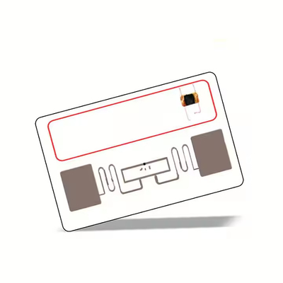 UHF-HF-Doppelfrequenz-RFID-Karte ISO14443A+1800-6C Protokoll kombiniert 13,56MHz/125Khz