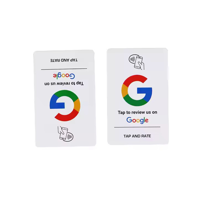 ISO 14443A Protokoll NFC Google Review Card Programmierbares NTAG 215 NTAG 216