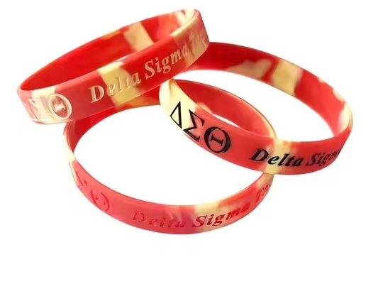 Werbeanzeige Öko-freundliche RFID Silikon-Armband RFID Gummi-Armband NFC056