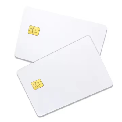 Inkjet-Druckbare leere IC-Chip-Karte PET-PVC-Kreditkarte Anpassbar
