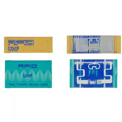Passive NFC-Kleidungsmarkierungen RFID-Gewebeetikette für Inventarlogistik