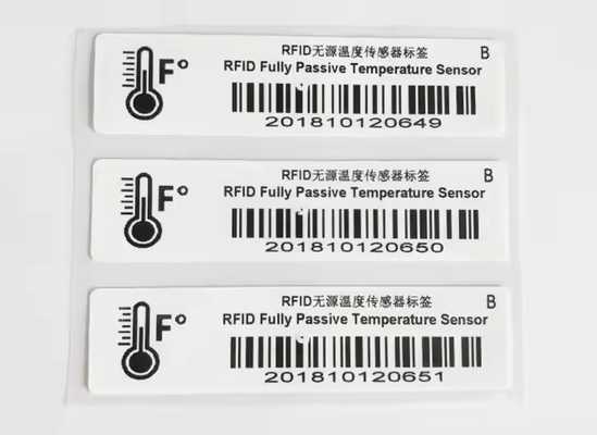 Hochtemperaturbeständige RFID-UHF-Aufkleber Langstrecken-Tag für die Kaltkettenlogistik