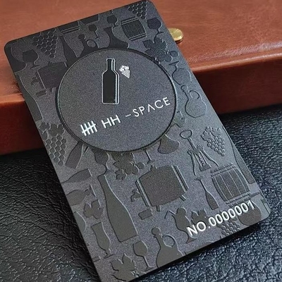Aufgespiegeltes Drucken Matte PVC Magnetstreifen Kontakt IC RFID Karten Aufgespiegelte Visitenkarten
